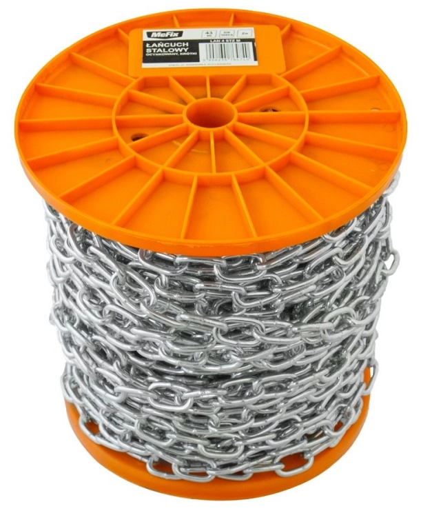 D-1 SHORT CHAIN 5MM GALVANIZED METER