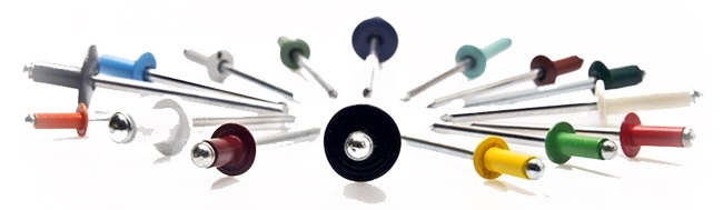 TEAR-OFF ALUMINUM-STEEL NIT 4.0*12MM RAL