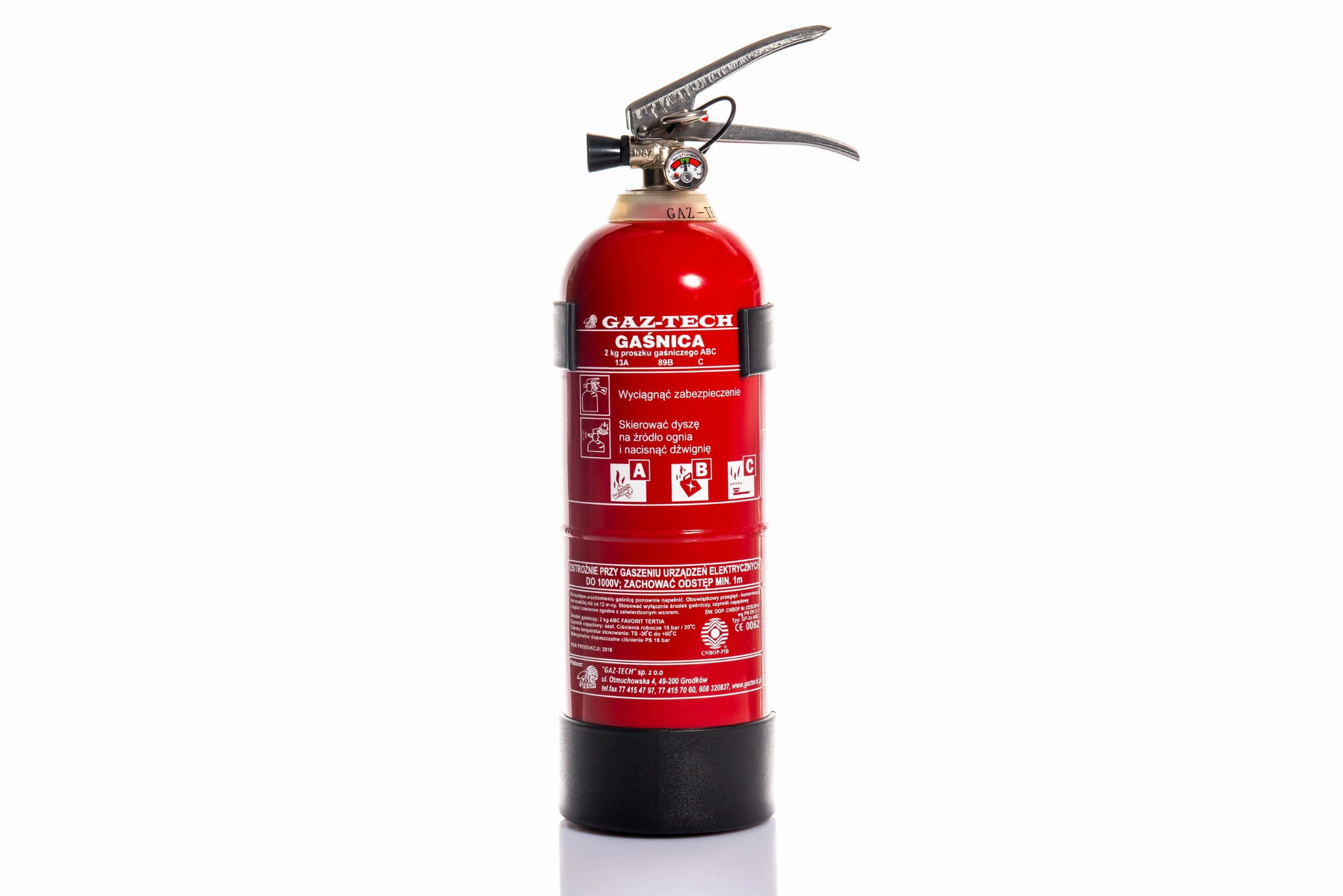 Unimet GAŚNICA PROSZKOWA 2KG OGP 2X