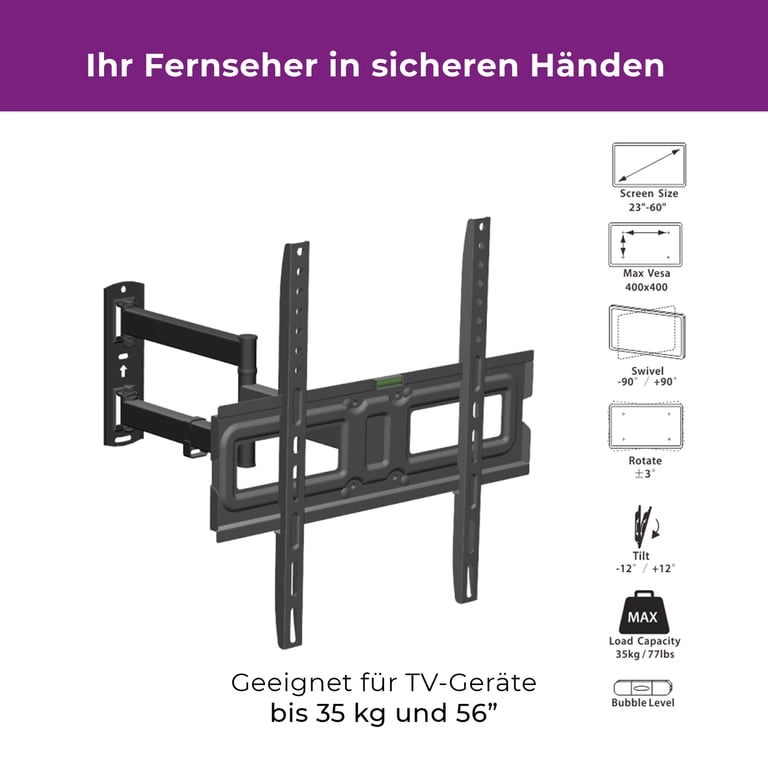ZUB Ultron wall mount flatscreen WM200