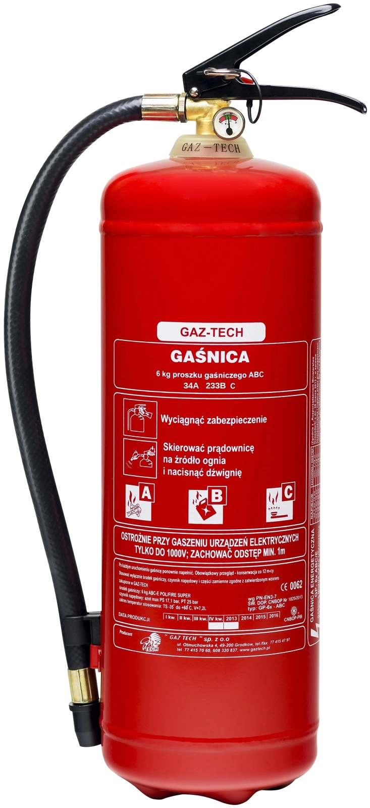 Unimet GAŚNICA PROSKOWA 6KG ( OGP