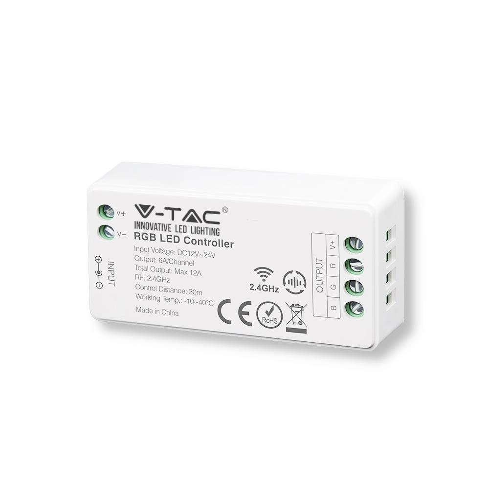 Controller Controller Dimmer V-TAC RGB 12A/MAX