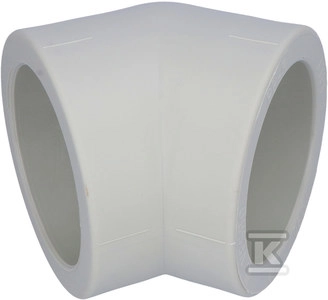 PP ELBOW 45ST 90MM 308-90-V 5902838600801
