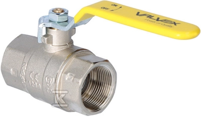 GAS BALL VALVE 5/4" NICKEL. (