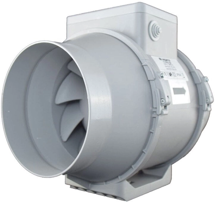Mixed flow duct fan  diameter 125