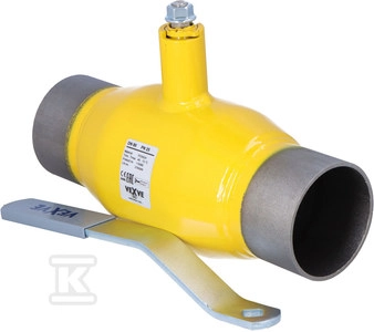 GAS BALL VALVE DN80 PN25  WELD/WELD