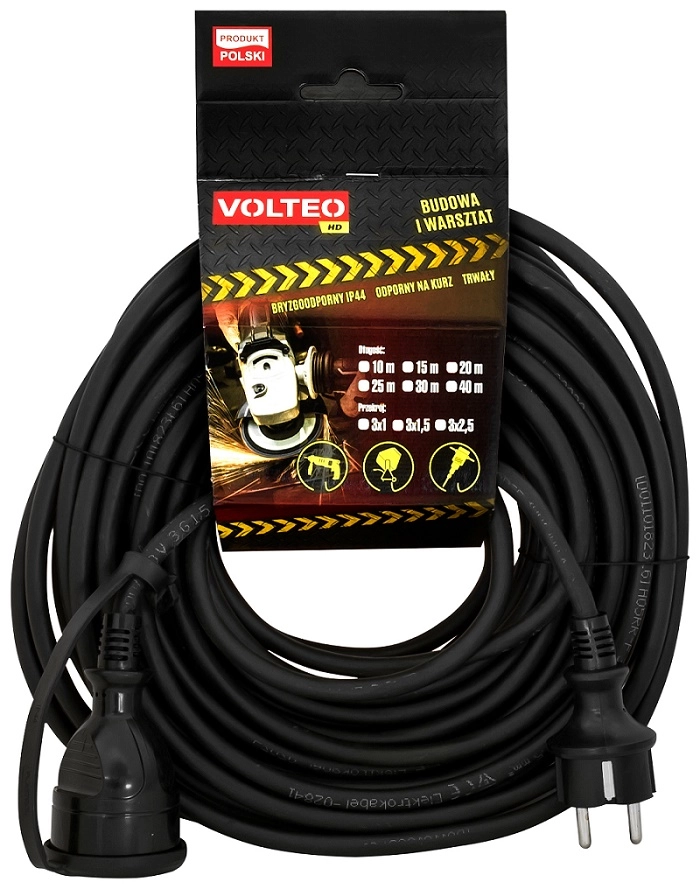 Volteo EXTENSION CABLE HEAVY DUTY 10M