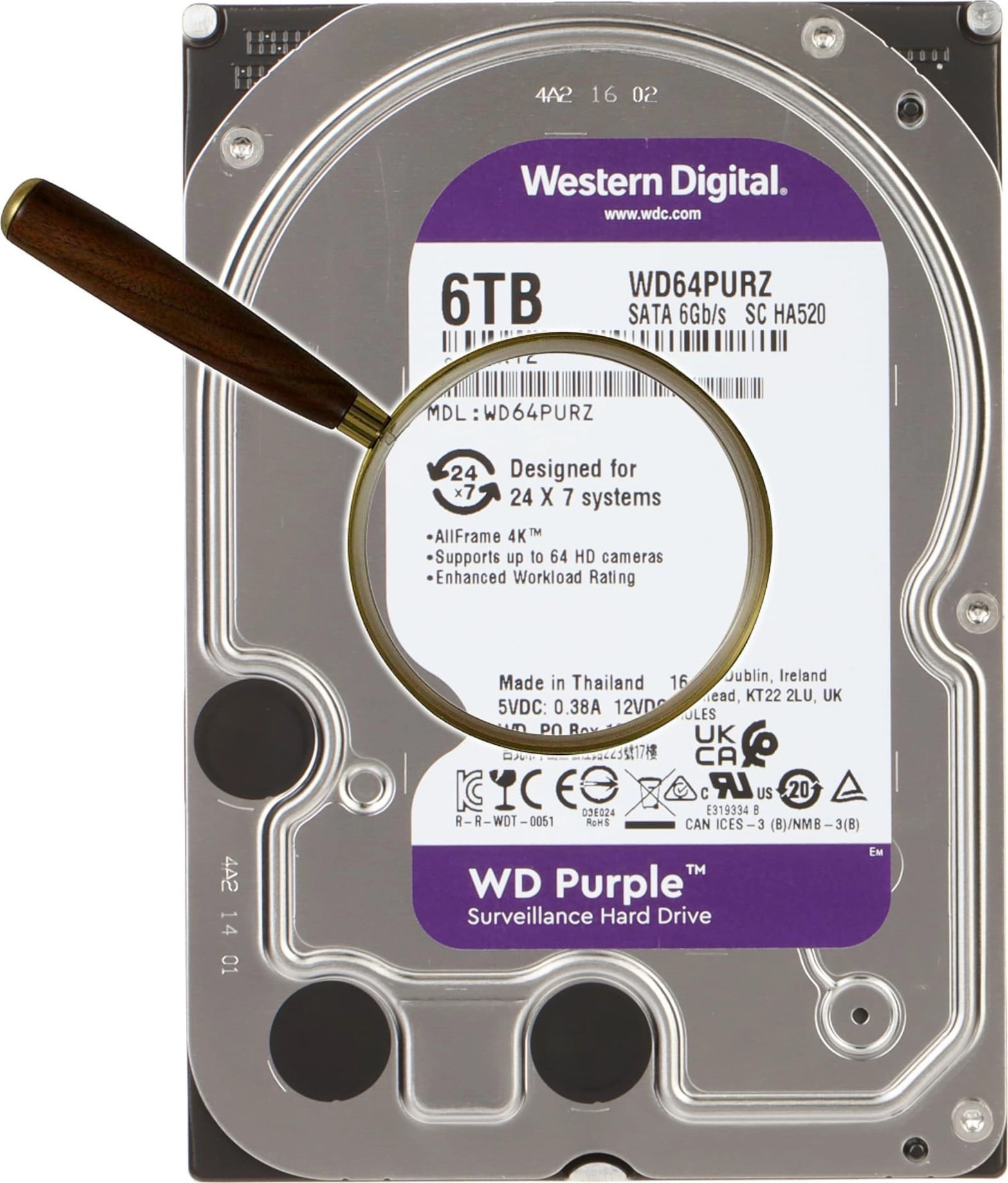 WD Purple 6TB 3.5" SATA