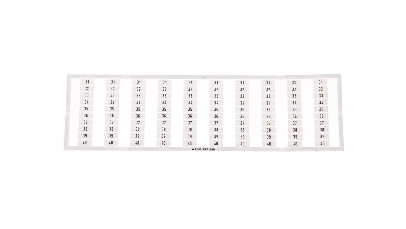 Markers WMB 10x 31-40 793-605 /5pcs