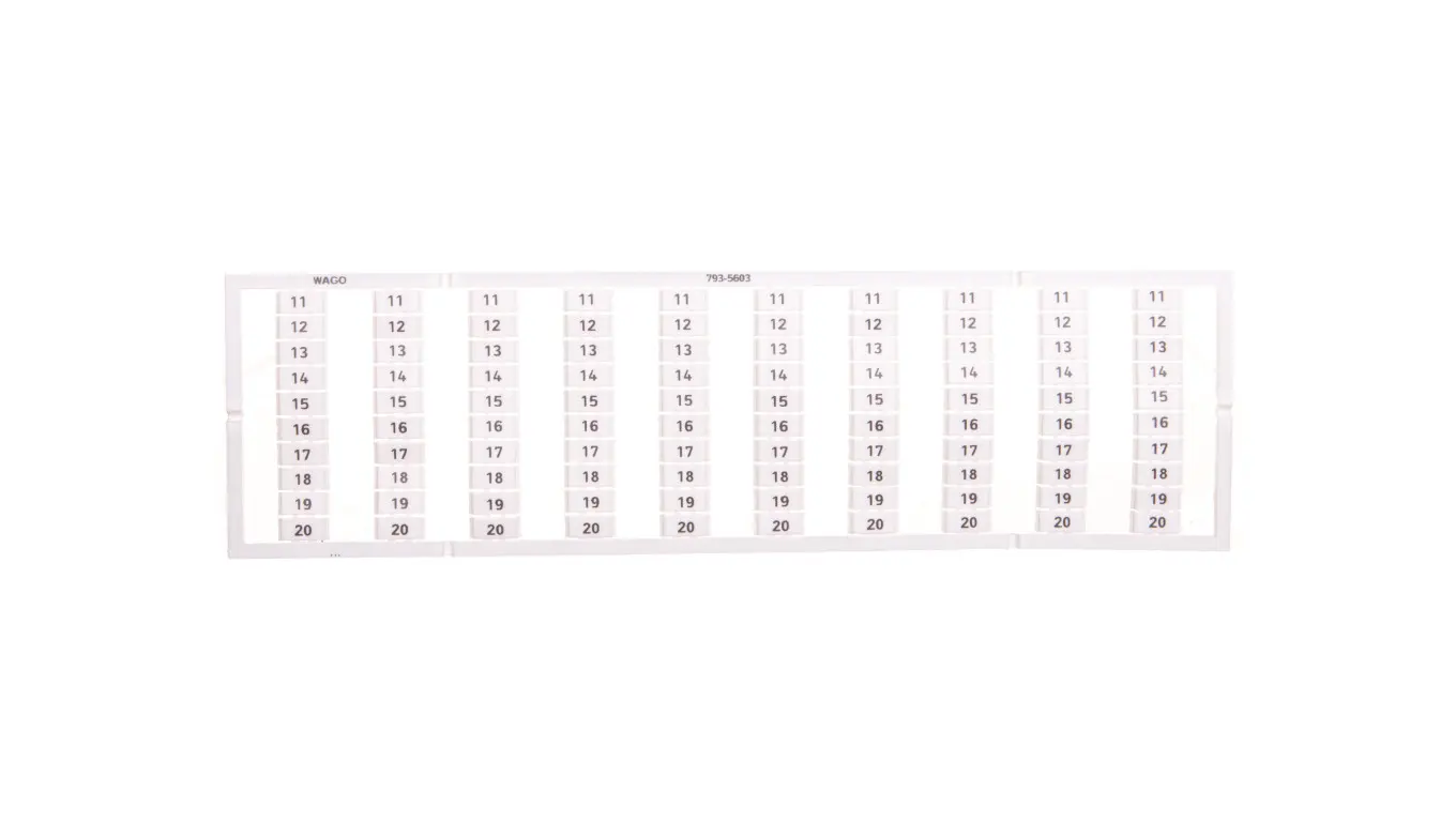 Markers WMB 10x 11-20 793-5603 /5pcs