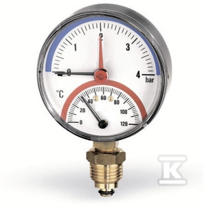 "Watts Industries" termomanometras 4b TMRA4