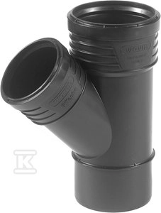 TR.PP-HT SITECH+ 160X160/45 SANIT.BLACK