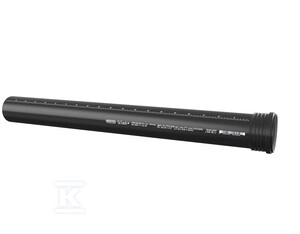 PP-HT SITECH+ PIPE 160X3000 SANIT.BLACK