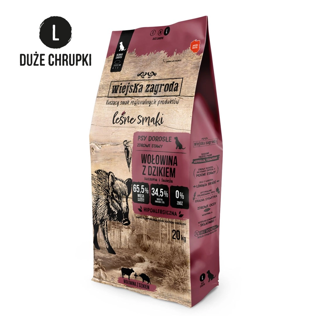 WIEJSKA ZOGRODA Beef with Wild Boar