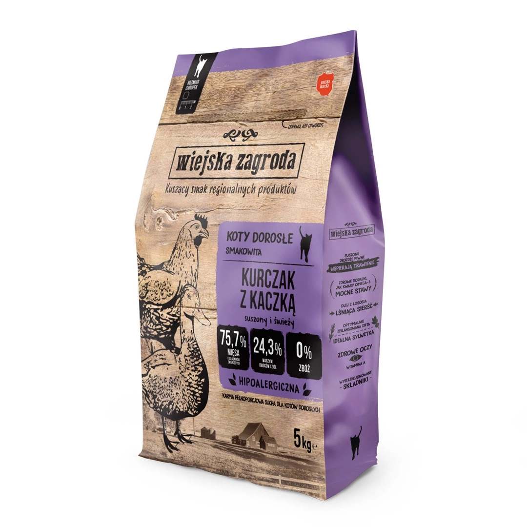 Wiejska Zagroda Dry cat food Chicken