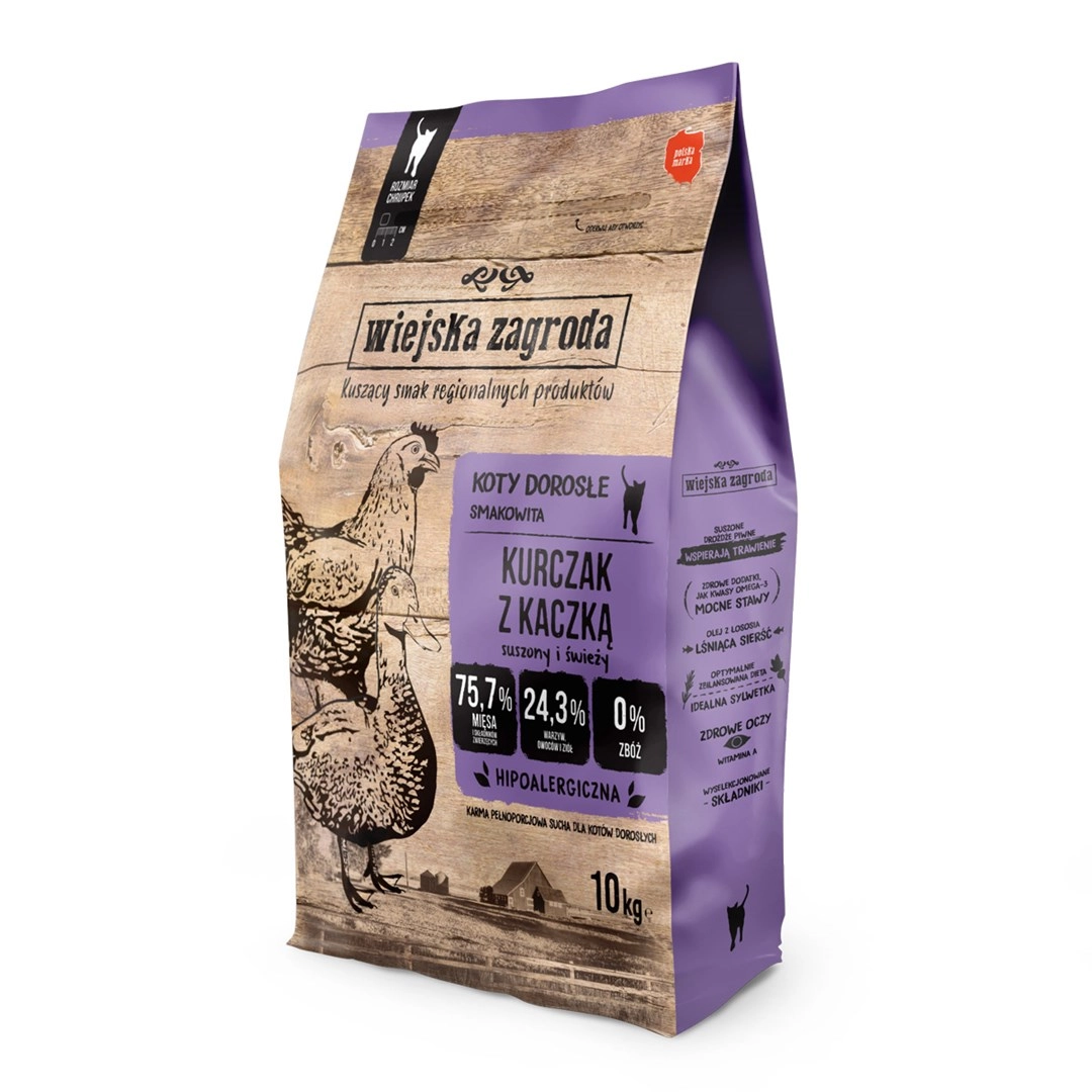 Wiejska Zagroda Chicken with duck 10kg