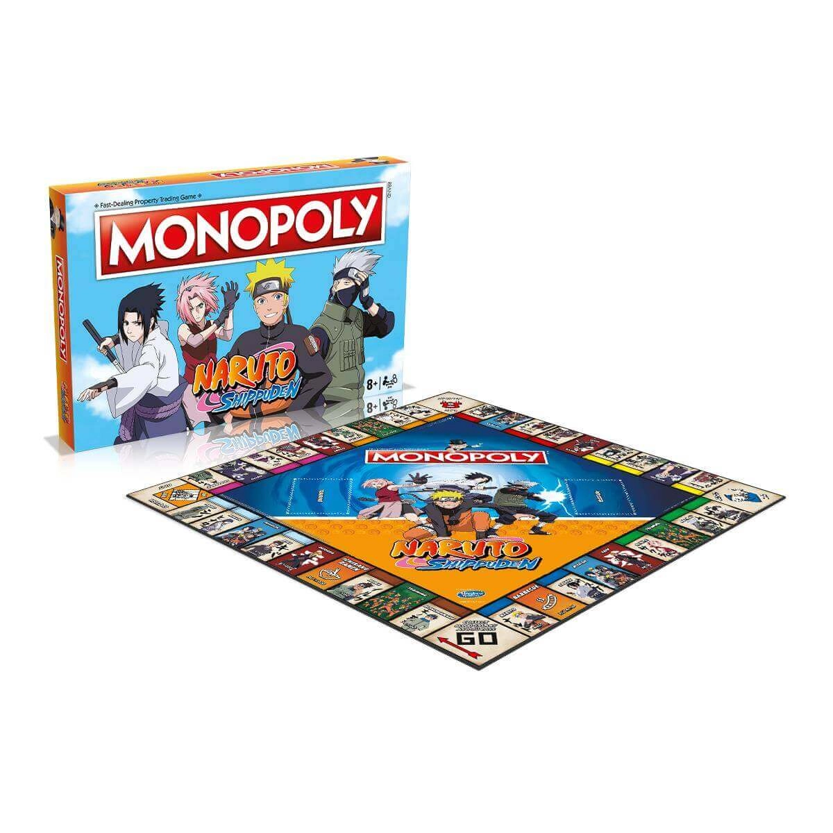 MONOPOLY: Naruto - Board Game WM00167-EN1-6