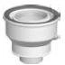 Coaxial adapter from 60/100 to 80/125