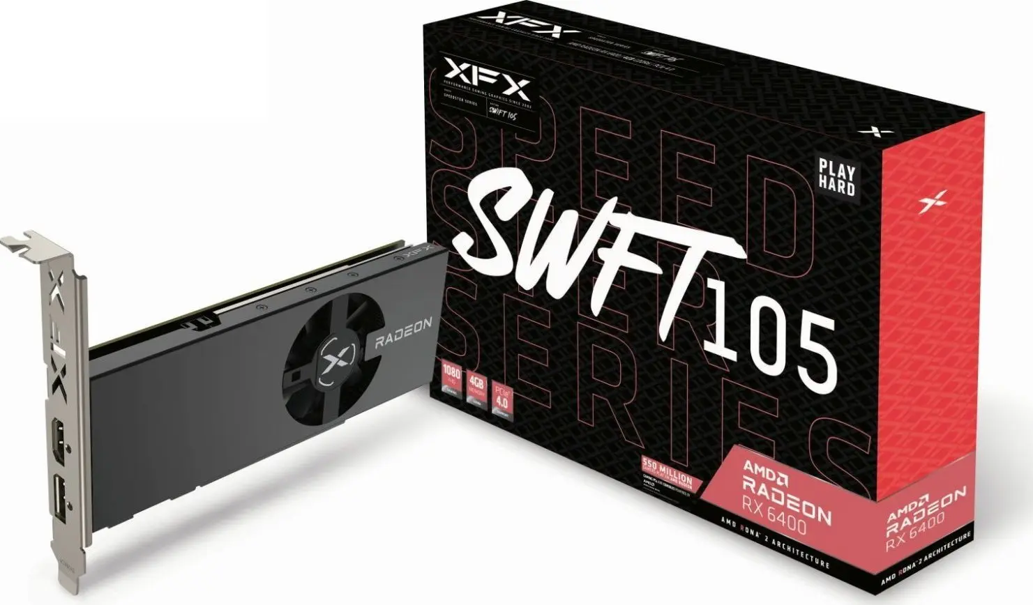 Radeon RX 6400 SWFT 105 4GB