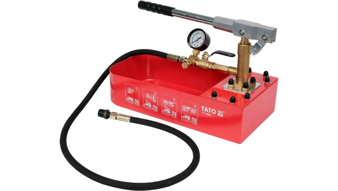 YATO PRESSURE TEST HAND PUMP (