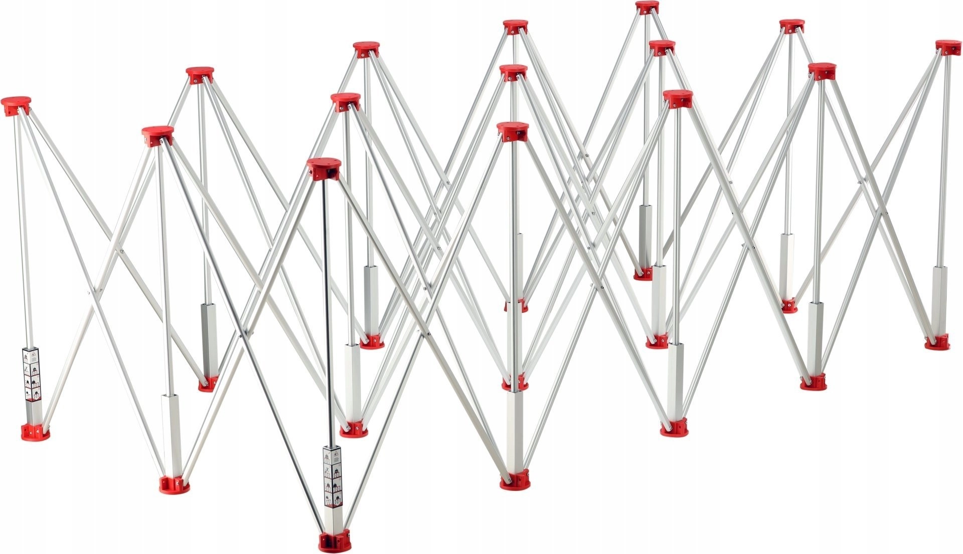 FOLDABLE TILING TABLE 221CM 15 LEGS