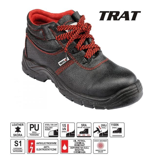 YATO WORK SHOES TRAT S1 SIZE