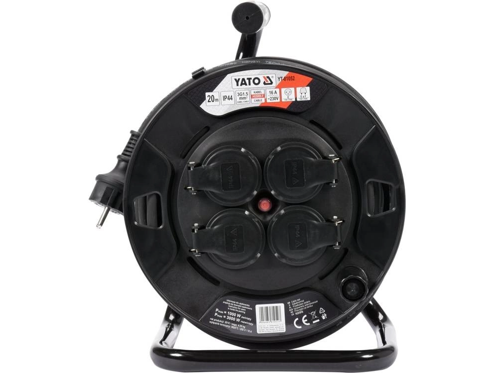 Yato YT-81052 cord reel 4 AC