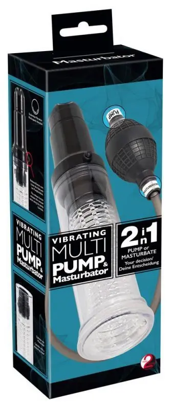 Vibrating Multi Pump amp;amp; Masturb