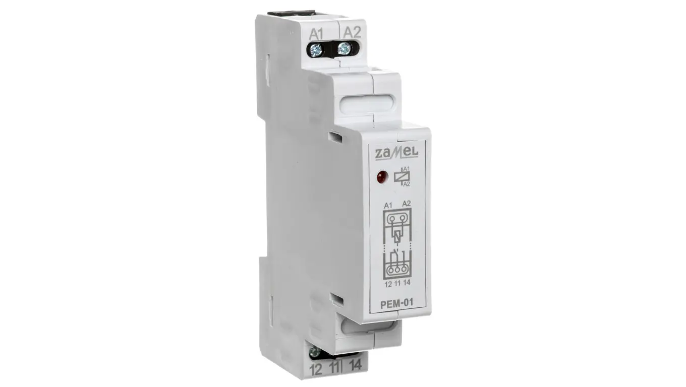 Zamel Solenoid Relay 12V AC/DC 16A