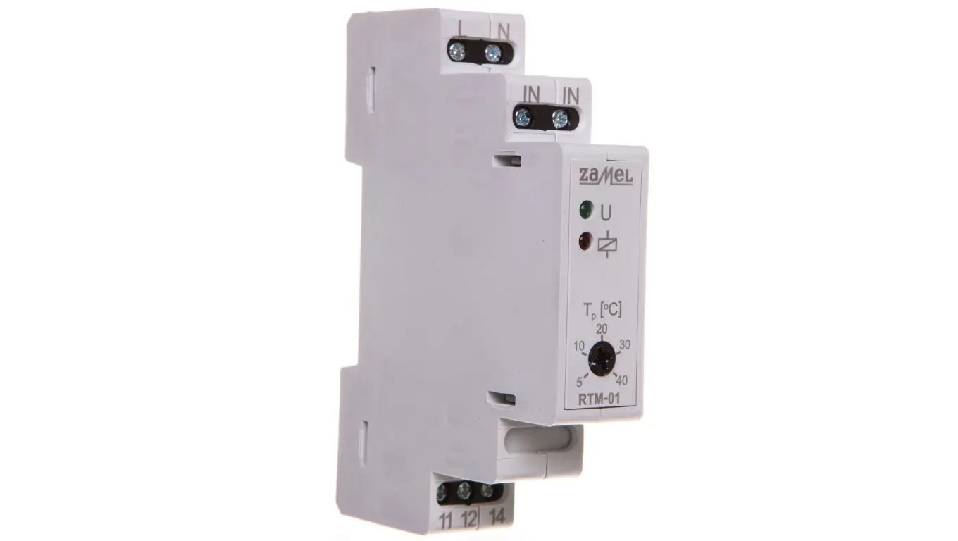 Temperature controller 5-40C without probe 230V