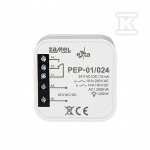 Zamel Przekaźnik elektromagnetyczny dopuszkowy 24VAC/DC 10A
