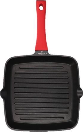 Zwieger Obsidian Greblon grill pan 28cm