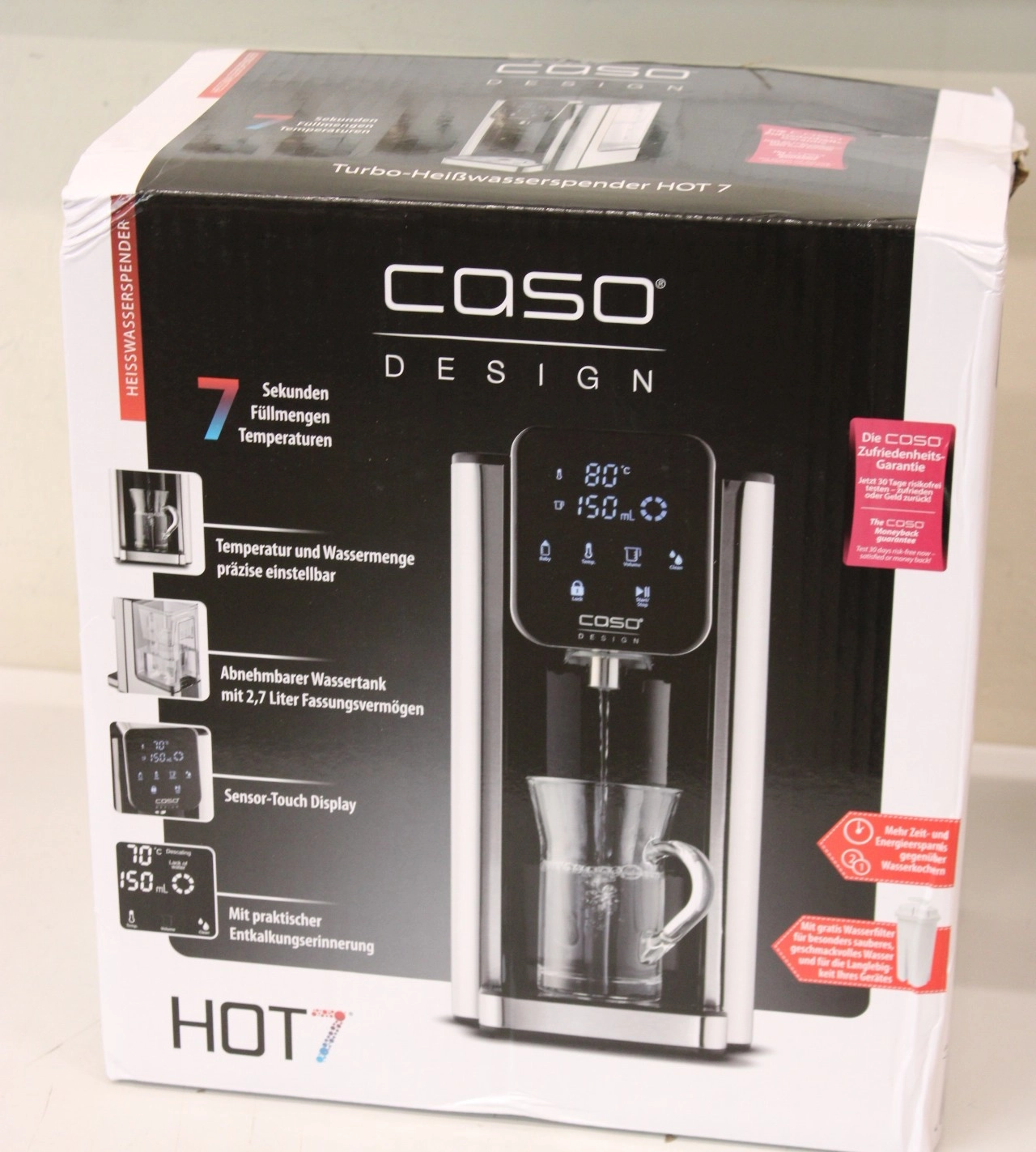 SALE OUT. Caso Hot water dispenser