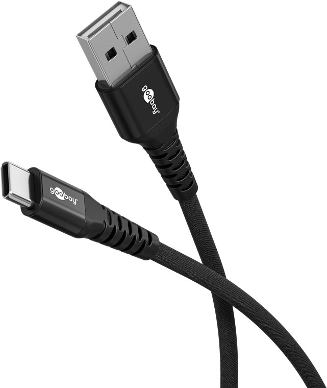 USB-C™ super soft textile cable with