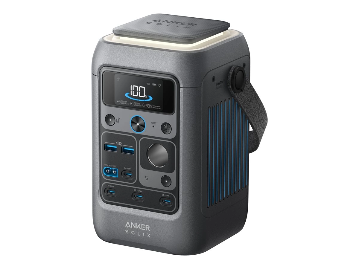 Anker SOLIX 300Watt Transportabel strÃ¸mstation A1728311