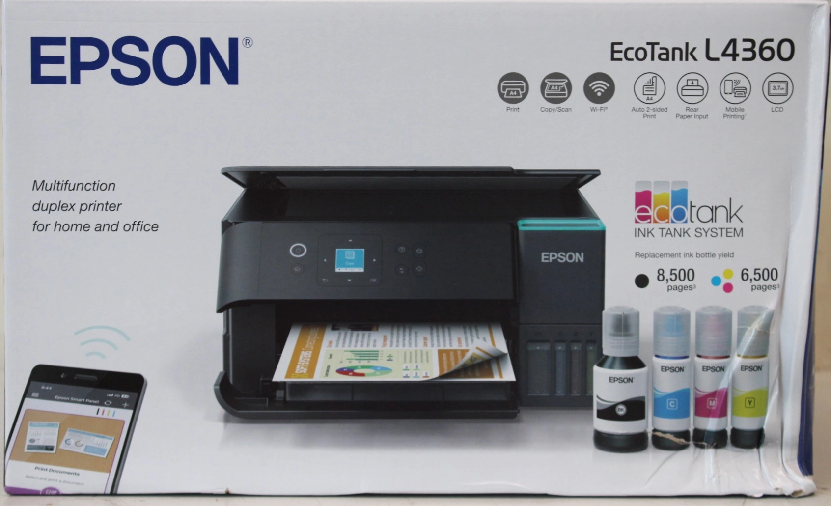 SALE OUT.  Epson EcoTank  L4360  Printer