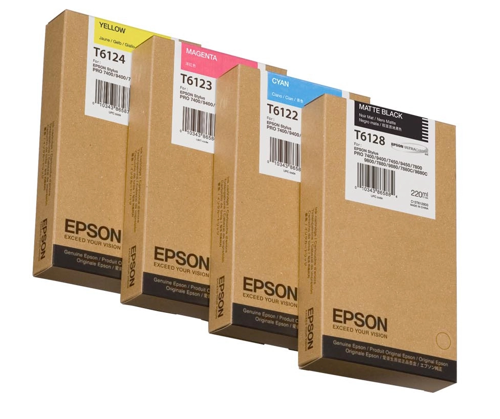 Epson Singlepack Cyan T612200 220 ml