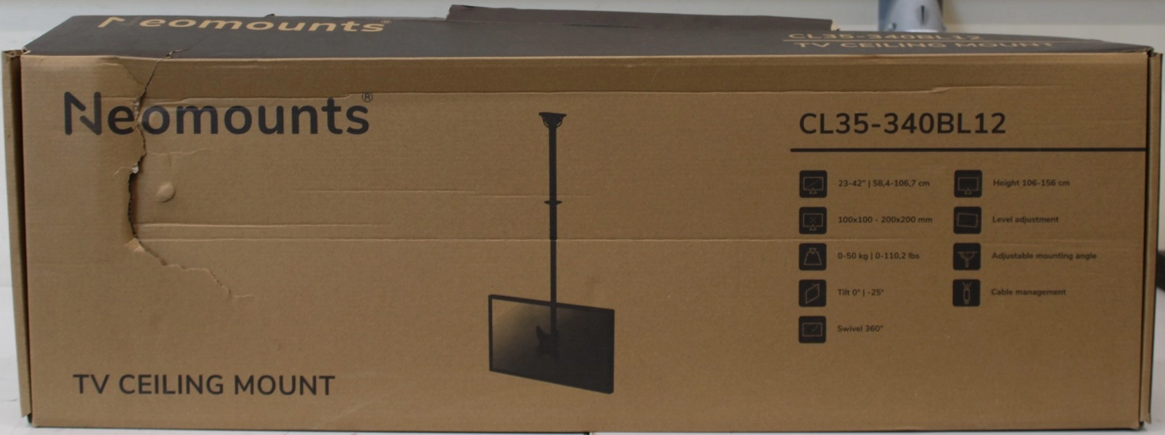SALE OUT. Neomounts CL35-340BL12 Monitor/TV mount