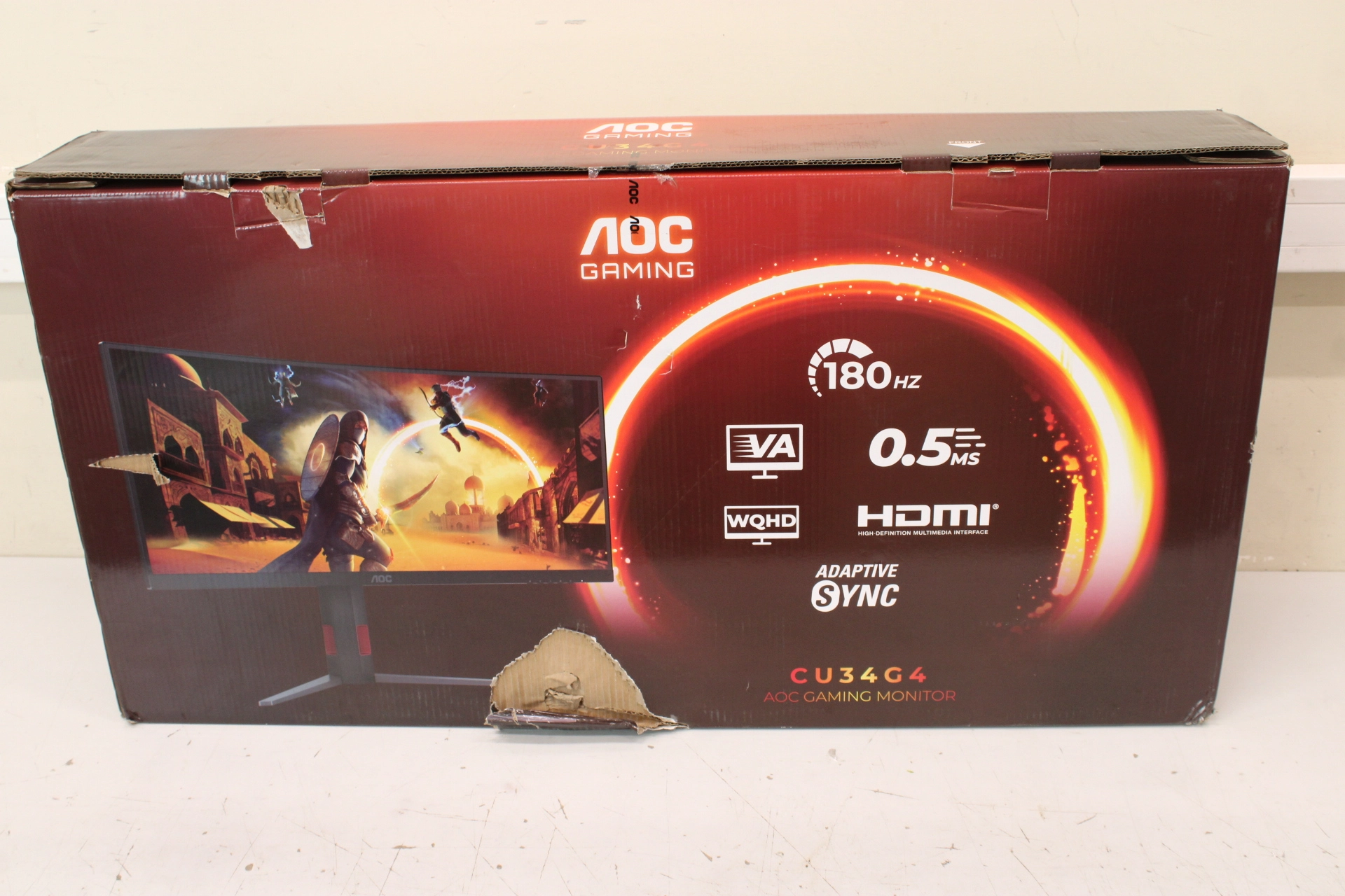 SALE OUT. AOC Gaming  CU34G4  34