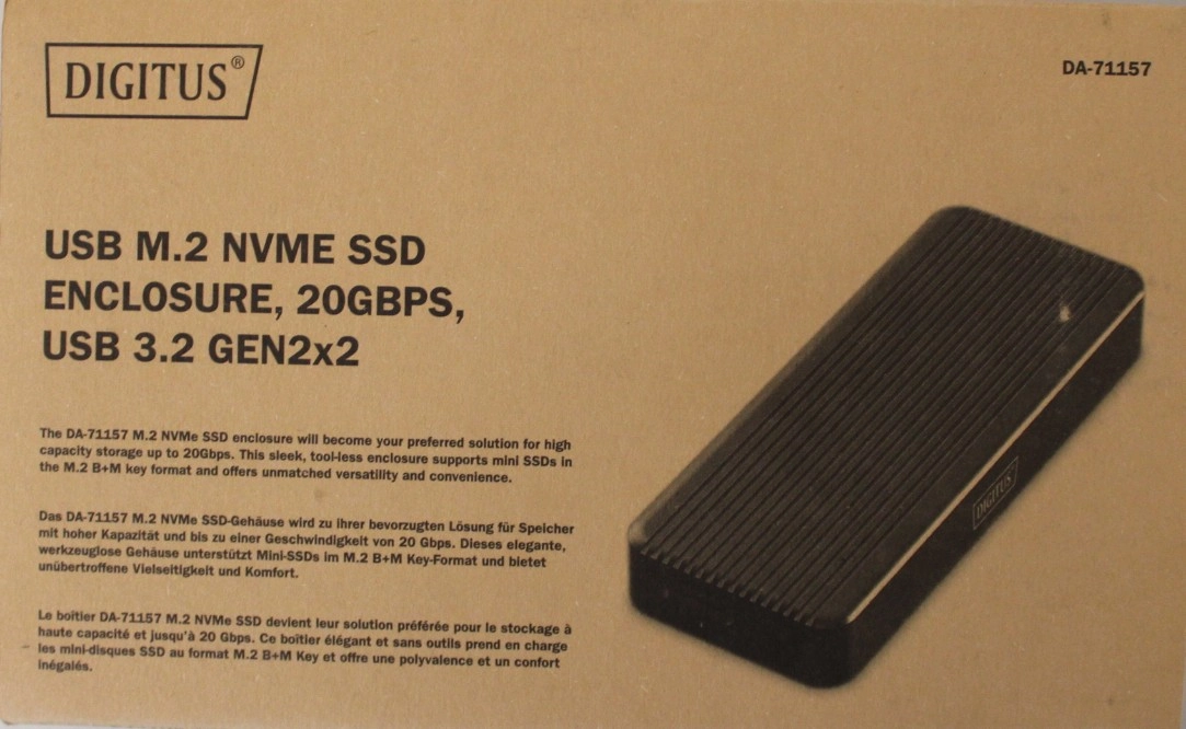SALE OUT. Digitus USB M.2