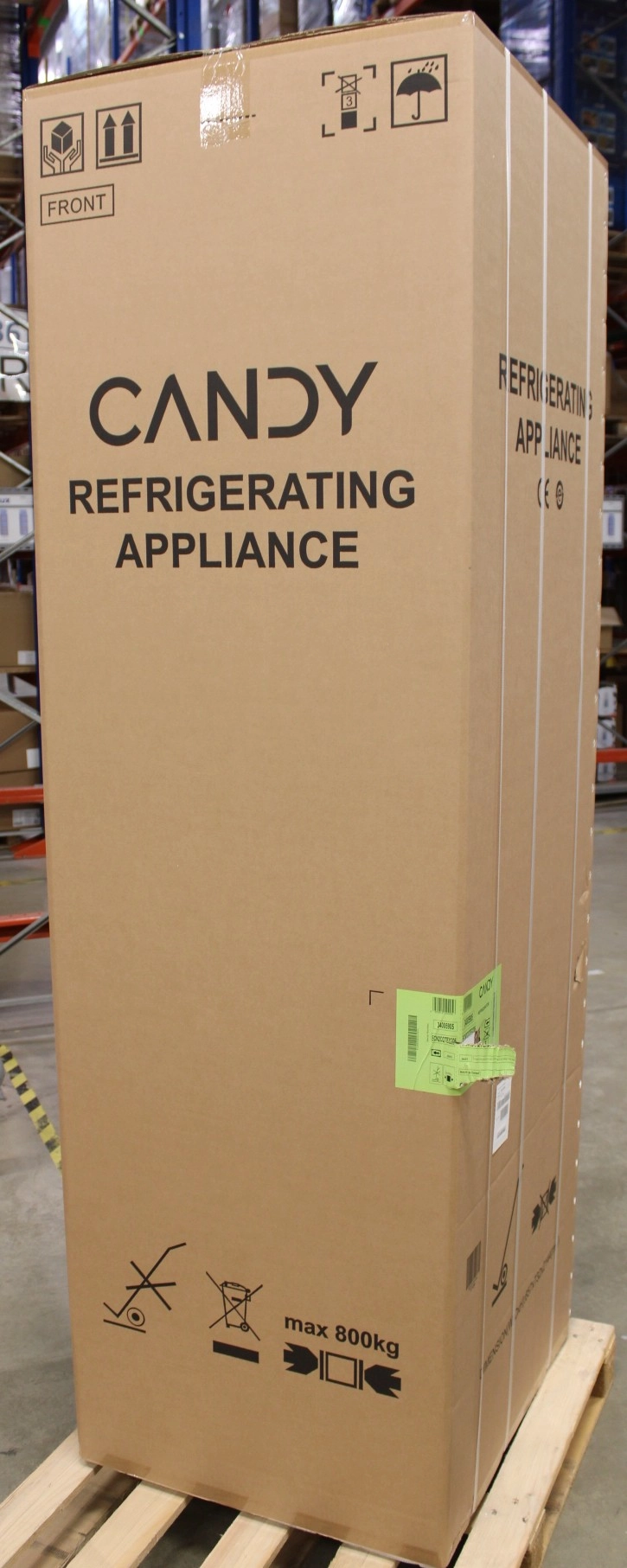 SALE OUT. Candy ECN2CQTEX206 Refrigerator E