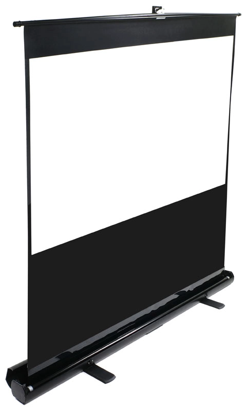 "F100NWH ezCinema Portable" projector screen