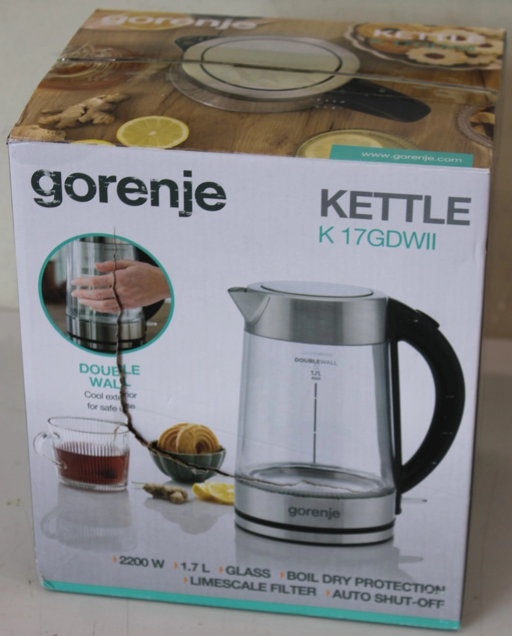 SALE OUT. Gorenje Kettle K17GDWII Electric