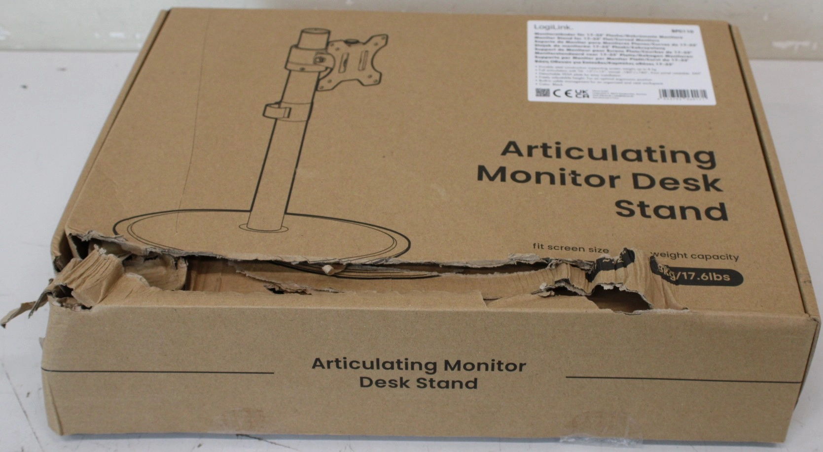 SALE OUT. Logilink BP0110 Monitor stand