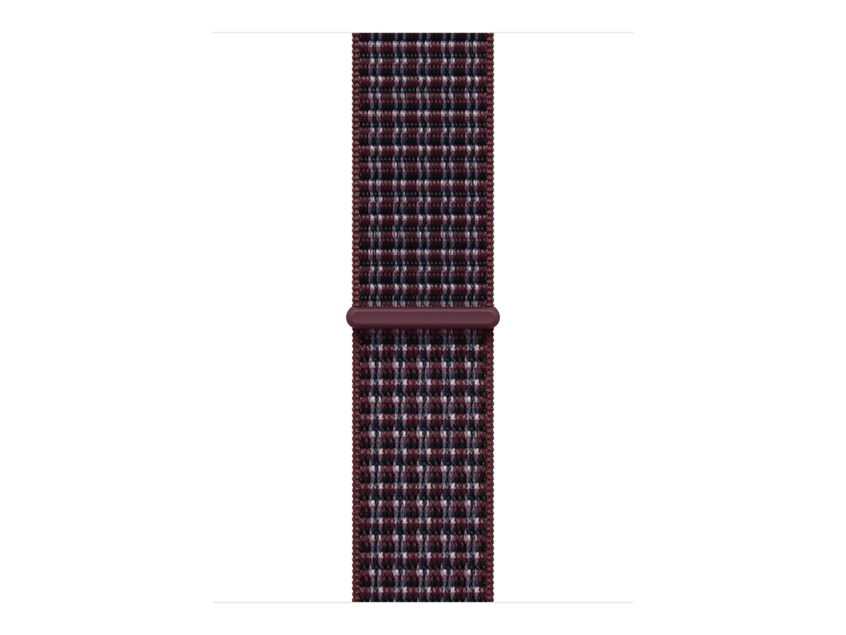 42mm Burgundy Plaid Sport Loop MK804ZM/A
