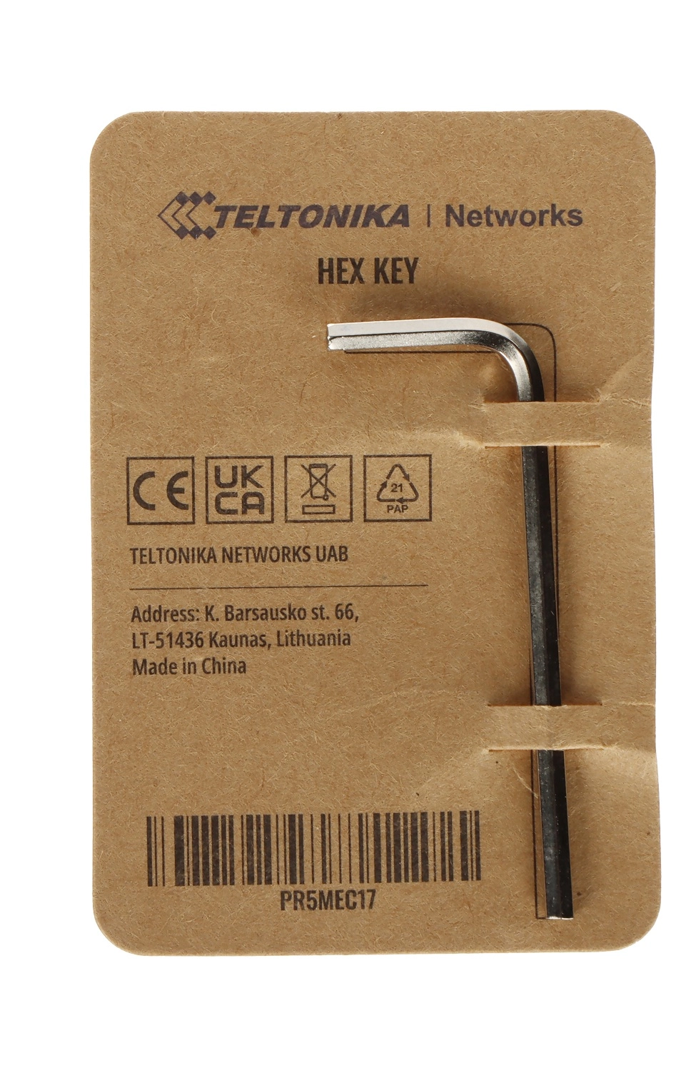 Teltonika Hex Key 19 x 53