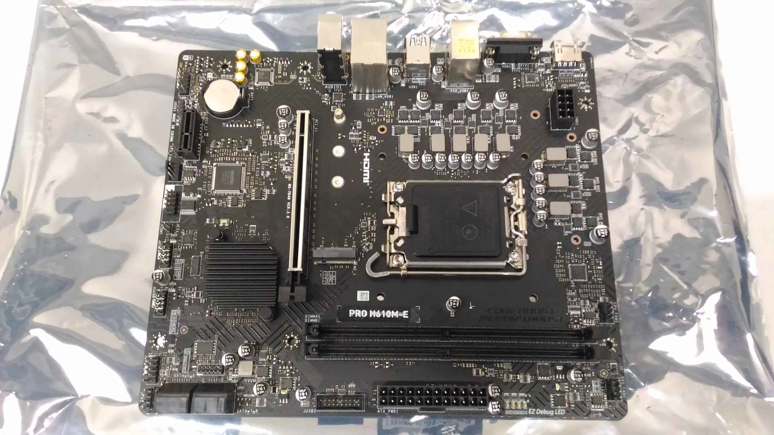 SALE OUT. MSI PRO H610M-E MSI