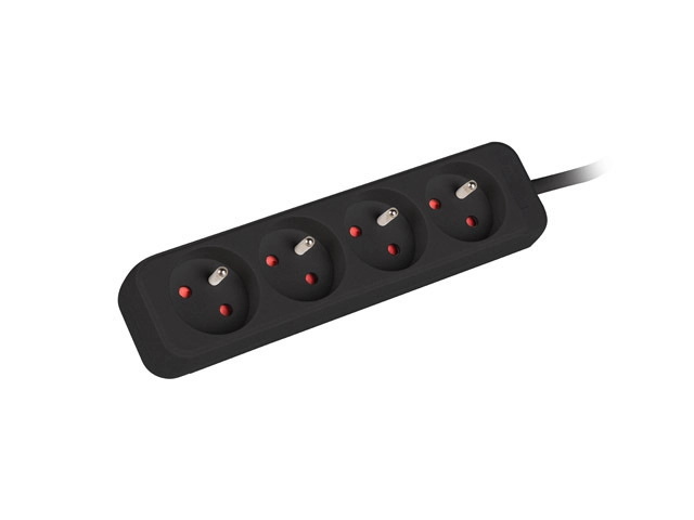 Lanberg extension cord 1.5m black