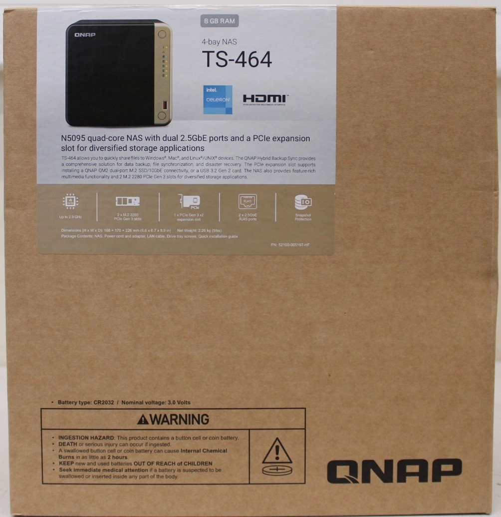 SALE OUT. QNAP  4-Bay desktop NAS