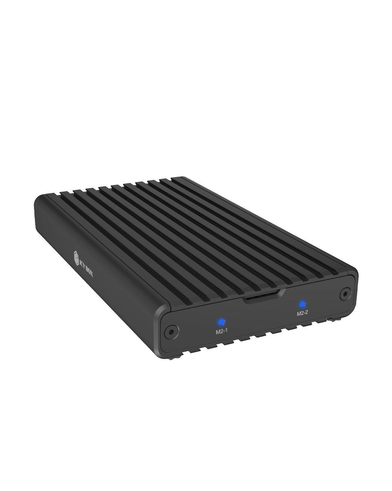 Raidsonic IB-2817M-C32  Enclosure for 2x NVMe